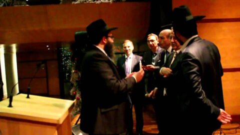 Allumage et fête de &lsquo;Hanouka 5775 à Maisons Alfort