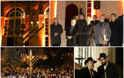 LES LILAS : Allumage public &lsquo;Hanouka, jeudi 18 décembre 2014