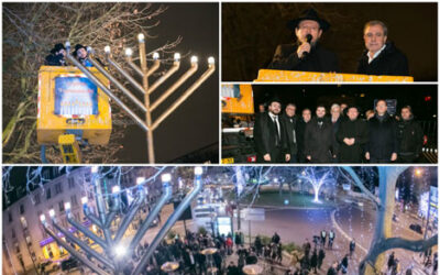BOULOGNE : Allumage public de &lsquo;Hanouka, mardi 23 décembre 2014