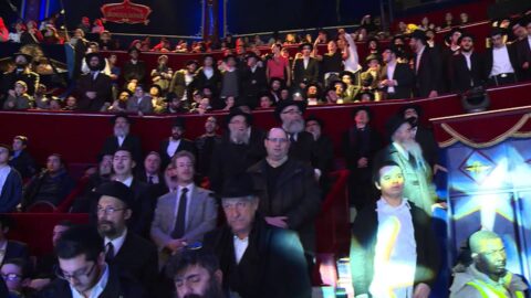 Nigoun "Daleth Bavot" à la soirée de Youd Teth Kislev au Cirque d'Hiver