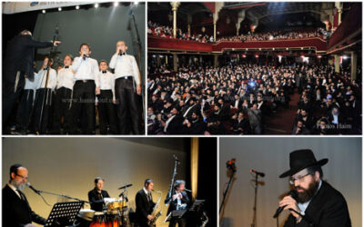 Salle comble au Siyoum Harambam 5775 au Casino de Paris, lundi 12 janvier 2015