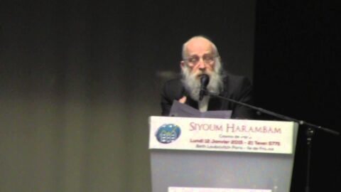 VIDEO. Siyoum Harambam 5775 : discours du Rav Ye'hiel Kalmenson