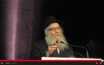 VIDEO : discours du Rav Chmouel ע"ה Azimov au Siyoum Harambam 5774 à Paris
