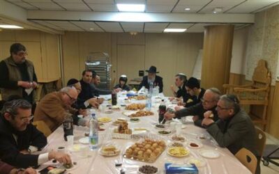 Séoudat Yitro au centre Beth Habad MaorKitov