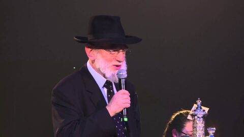 Gala 2015 du Beth Loubavitch : discours du Grand Rabbin de Paris Michel Gugenheim
