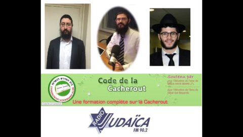 Radio Judaica Bruxelles : émission Cacherout