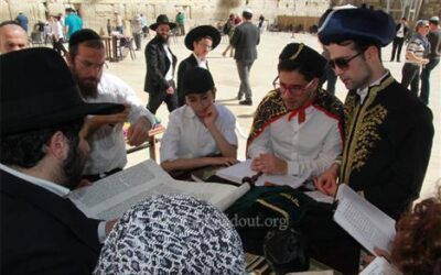 Mivtsaïm de Pourim au Kotel