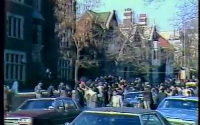 Birkat Ha'hama avec le Rabbi à la télévision américaine en 5741-1981