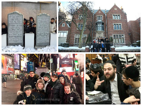 Voyage chez le Rabbi avec un groupe de la colonie Mahané Israël