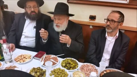 VIDÉO : Farbrenguen avec le Rav Haïm Yéhouda Krinsky au 17