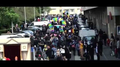 CLIP VIDÉO : parade de Lag Baomer 5775 à Sarcelles