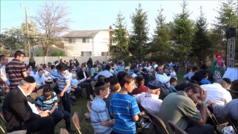 Lag Baomer 5775 avec la communauté de Detroit