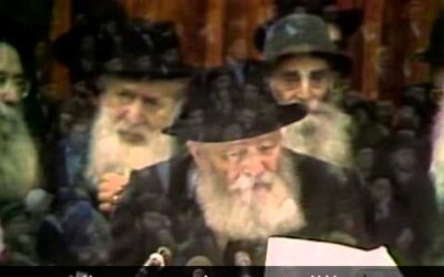 Vidéo du Rabbi : L'appel du Rabbi pour l'unité