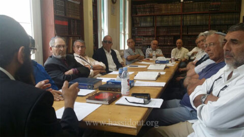 Séminaire d'étude matinale du mois de juillet à la Maison des Jeunes et au Beth Habad de Nice