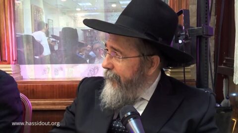 Discours de Rav Menahem Wolpo et Rav Yaacov Mazouz au Vort de Yossef Haim Mazouz et Haya Mouchka Touboul