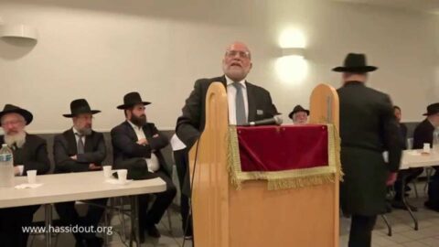 Discours du Rav Dayan de Genève aux Chiva de Chneor Zalman Pevzner z"l