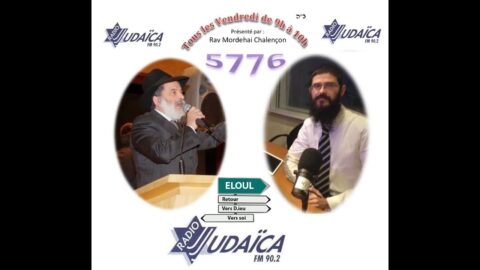 Radio Judaica Bruxelles : "le mois d'Elloul" émission avec M. Guédalia Nisenbaum