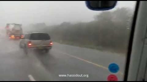 Vidéo du jour : Tempête de grêlons en Israël "ותן טל ומטר לברכה"
