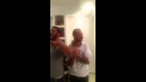 Farbrenguen de Youd Kislev 5776 avec le Rav Michael Taieb chez la famille Cohen à Ashdod