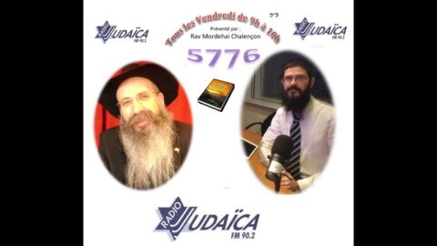 Radio Judaica Bruxelles : émission avec Rav Yaacov Corda "le Secret des Prénoms"