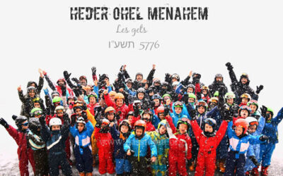 Le Heder Ohel Menahem de Yerres en classe de neige