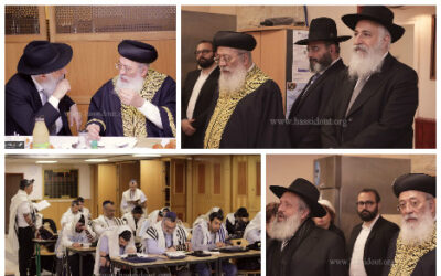 Visite du Grand Rabbin de Jérusalem, Rav Chlomo Amar au centre Maor