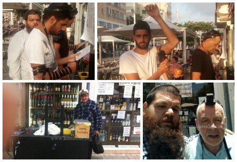 Netanya : plus de 7700 paires de Téfilines au stand de Mivtsaïm du Kikar depuis Youd Chevat