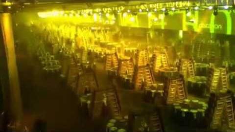 VIDÉO TIME-LAPSE : mise en place de la salle du banquet du Kinous Hachlou'him