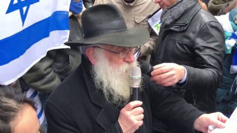 Message du Rav Pinhas Pachter à la manifestation contre la conférence de Paris