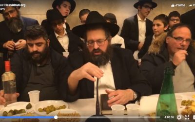 VIDEO. Farbrenguen de Youd Chevat 5778 au Beth Haya Mouchka