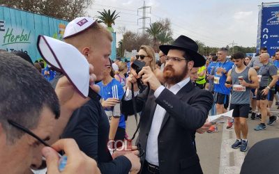 Opération Mivtsaïm au marathon de Tel Aviv, vendredi veille de Chabbat Za’hor