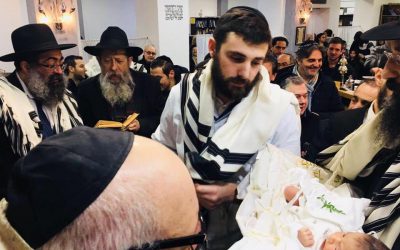 Mazal Tov ! Mendy et Ne&rsquo;hama Cohen (Marseille) pour la Brith Mila de leur fils « Dovber », mercredi 6 Adar 5778