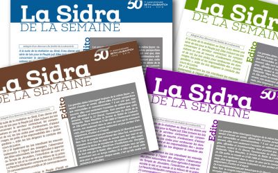 La Sidra de la Semaine du Beth Loubavitch