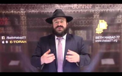 Tetsavé : Quelle leçon m&rsquo;apprend le Tablier ? – Rav Yossi Amar
