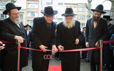 Belgique : inauguration de la nouvelle salle d&rsquo;étude de la Yéchiva Habad de Anvers