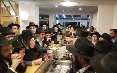 Chabbat plein pour les élèves de la Yéchiva Habad d&rsquo;Anvers