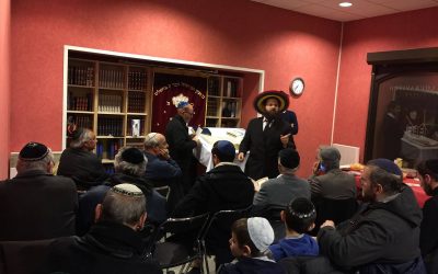 Lecture de la Meguila à Palaiseau