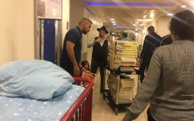 Or Mitsva en Israël : distribution de Matsot Chemourot aux enfants malades