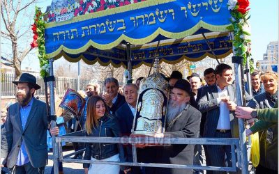 Pennsylvanie : inauguration d’un nouveau Sefer Torah pour le Beth Habad de l’université Drexel à Philadelphie
