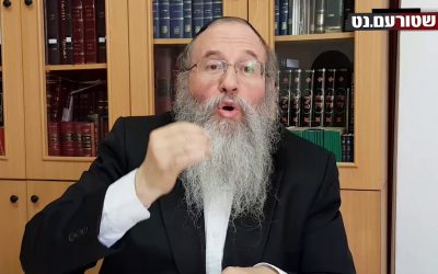 Cours sur les lois de Pessa&rsquo;h en hébreu et en français par le Rav Yossef Itshak Belinow (cours n°4)