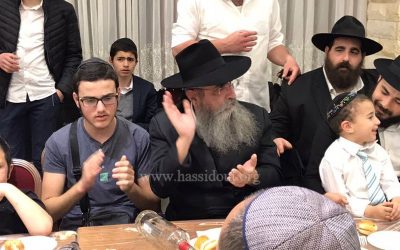 Netanya : Farbrenguen de Youd Alef Nissan 5778 avec le Rav Yaacov Mazouz