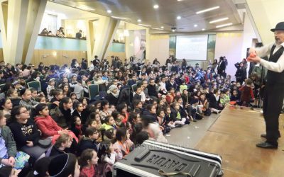 Grand Kinous de Youd Alef Nissan pour les enfants au Beth Haya Mouchka