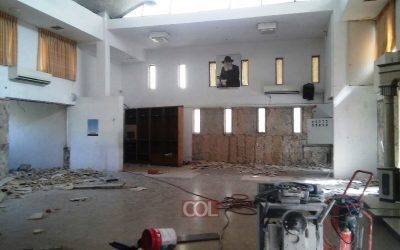 Jérusalem : travaux de rénovation à la Yéchiva Habad Torat Emeth