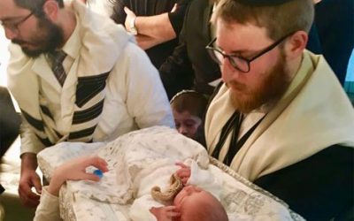Mazal Tov ! Rav et Mme Shlomi Lewin (Chlou&rsquo;him à Cabourg) pour la Brith Mila de leur fils « Yona »