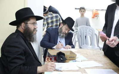 Kfar Habad :  Vente du Hamets avec le Rav Meir Ashkenazi