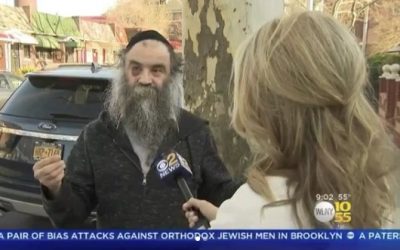 Crown-Heights : Le Hassid agressé Chabbat après-midi, interviewé par un journaliste