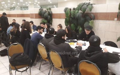 Le Loubavitch Bichat-Larib était présent aux côtés de ses étudiants durant Pessa’h