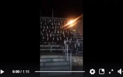 Mérone : les élèves de la Yéchiva Habad de Netanya chantent au tombeau de Rabbi Chimon Bar Yo&rsquo;haï