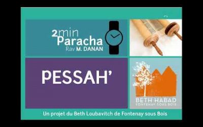 Pessa&rsquo;h – Rav Mendy Danan