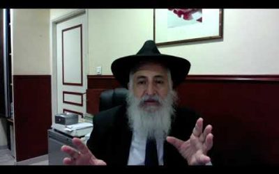 Tazria-Metsora « l&rsquo;agenda est plein » Rav Yossef David Cohen